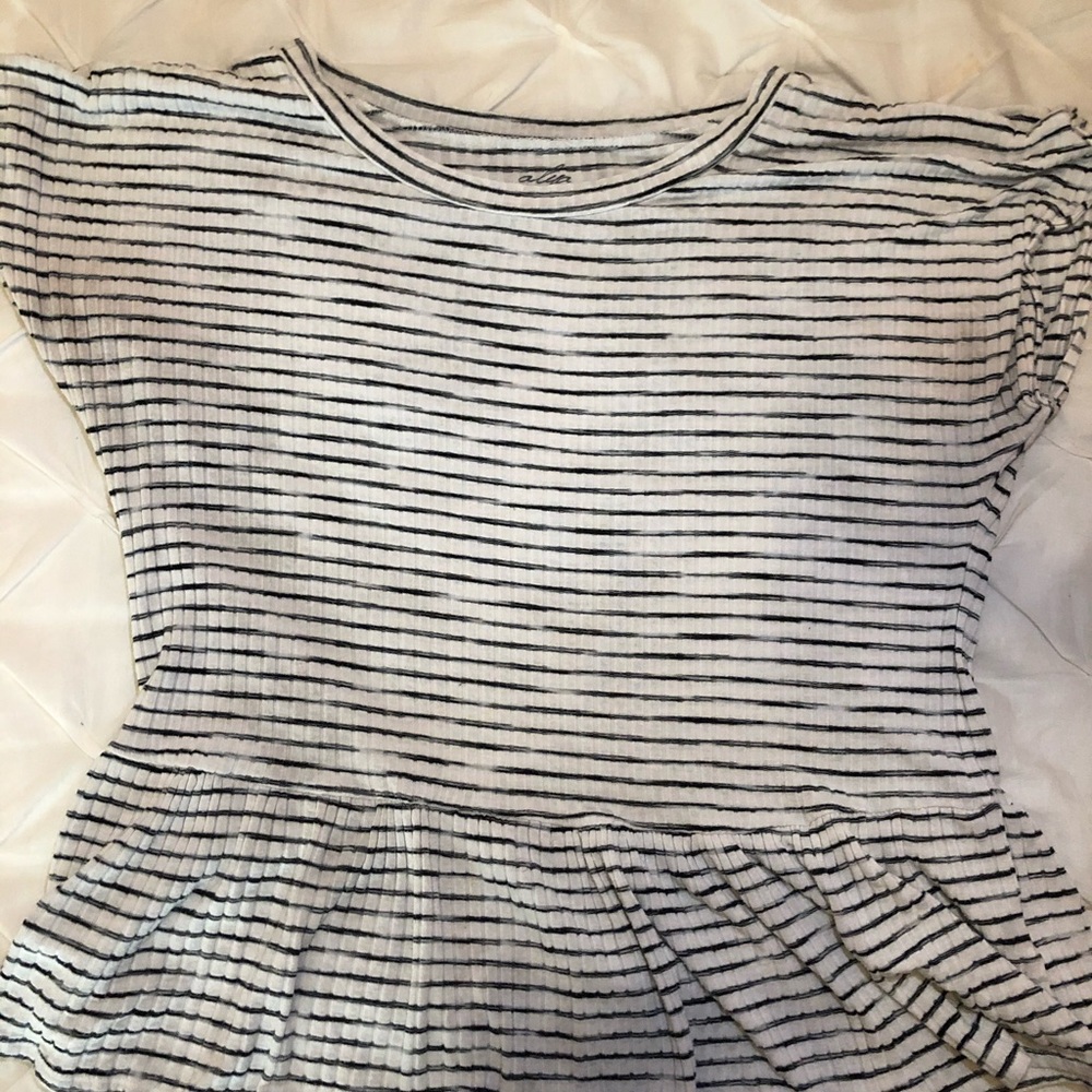 Black and White top from Francesca’s